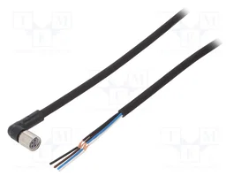 OMRON Cable para sensores M8 hembra angular 10m