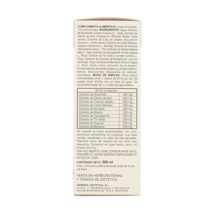 Integralia Dren Originalia Jarabe 500 ml