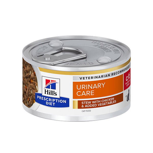 Hill's Feline c/d Urinary Stress Estofado de Pollo 24x82g Hill's Feline c/d Urinary Stress Estofado de Pollo 24x82g