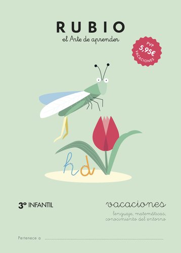 Cuaderno Rubio A4 Vacaciones 3º Educacion Infantil (5-6 Años) (Set de 5) Cuaderno Rubio A4 Vacaciones 3º Educacion Infantil (5-6 Años) (Set de 5)