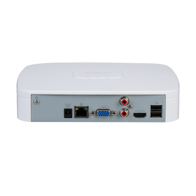 Dahua DHI-NVR2108-4KS3 Grabador IP 8 Canales 1HDD 4K con Inteligencia Artificial Lite 1U Negro