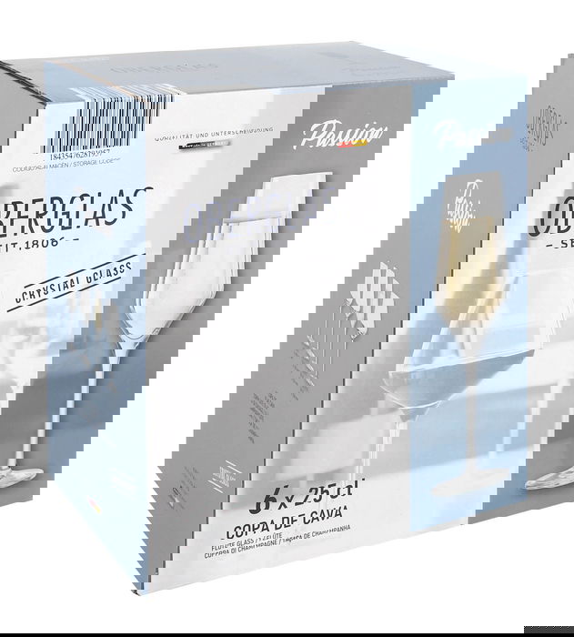 Inde Set 6 Copas Champagne Passion 25Cl 23cm