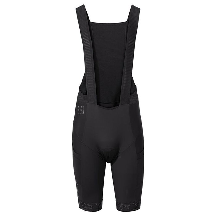 Vaude Pantalón Corto Hombre con Tirantes Sin Costuras - Diseño Moderno, Bolsillos de Red, Transpirable y Secado Rápido, Green Shape Vaude Pantalón Corto Hombre con Tirantes Sin Costuras - Diseño Moderno, Bolsillos de Red, Transpirable y Secado Rápido, Green Shape