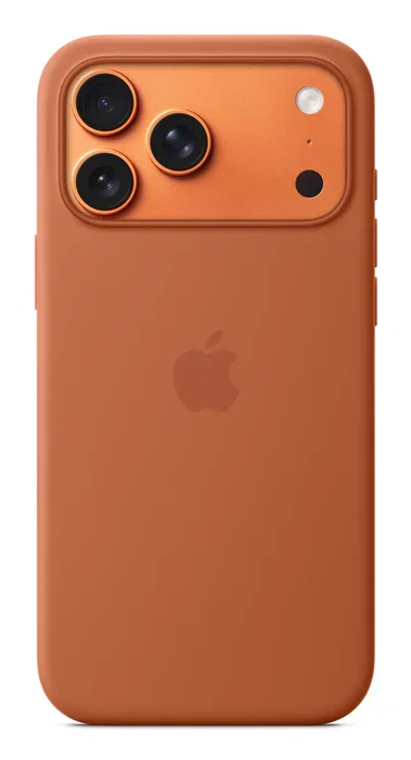 Apple MGFQ4ZM/A Funda de Silicona con MagSafe para iPhone 17 Pro Max - Terracota - Protección contra Caídas y Compatible con Carga Inalámbrica