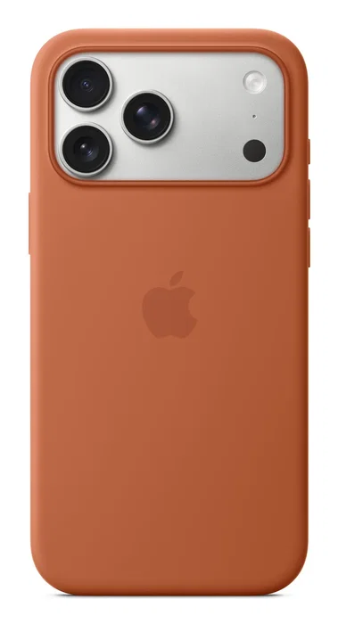 Apple MGFQ4ZM/A Funda de Silicona con MagSafe para iPhone 17 Pro Max - Terracota - Protección contra Caídas y Compatible con Carga Inalámbrica