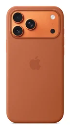 Apple iPhone 15 Pro Max Silicone Case with MagSafe Terra Cotta