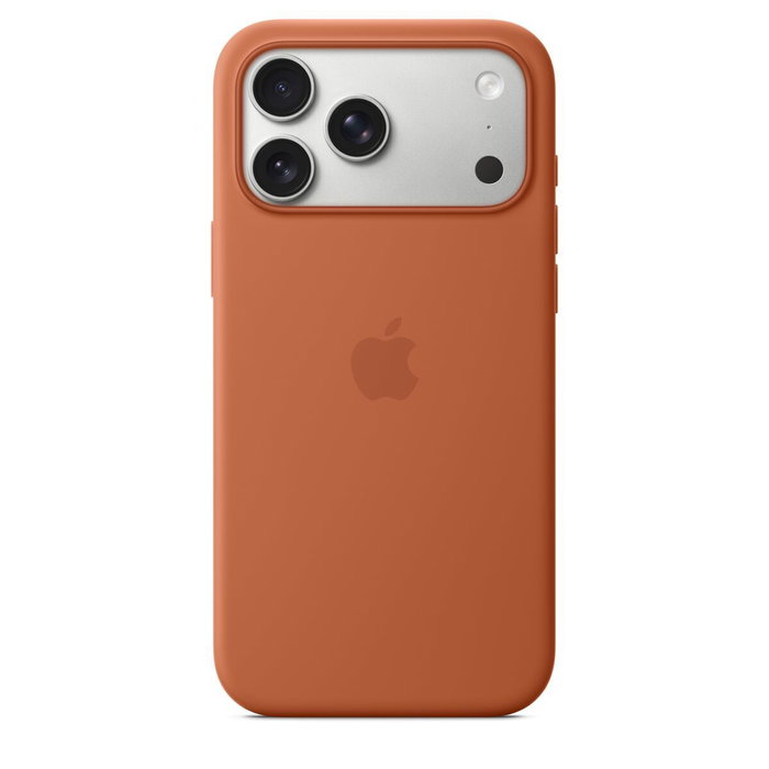 Apple iPhone 17 Pro Max Funda de silicona con MagSafe - Terracota