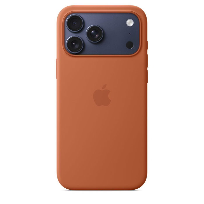 Apple iPhone 17 Pro Max Funda de silicona con MagSafe - Terracota