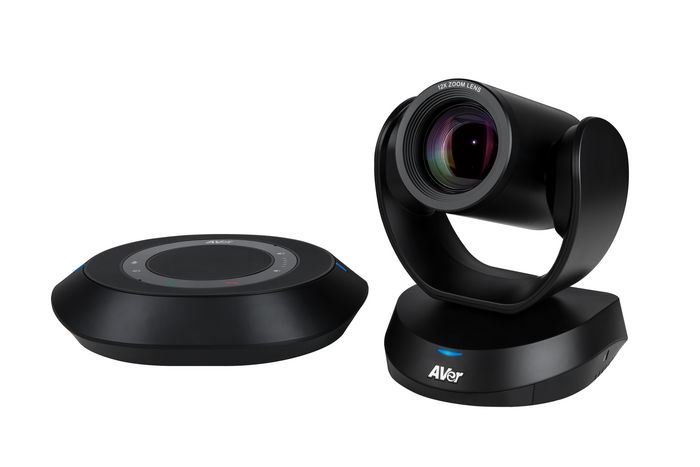 AVer VC520PRO3 Cámara PTZ USB 1080p con Zoom Óptico 12x, Zoom Total 36x, Smart Composition y TrueWDR con Speakerphone