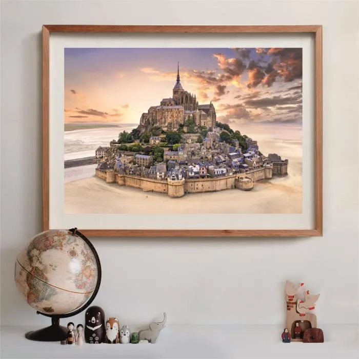Clementoni Rompecabezas Compacto 1500 piezas Mont Saint-Michel - CLE8005125317301 Clementoni Rompecabezas Compacto 1500 piezas Mont Saint-Michel - CLE8005125317301