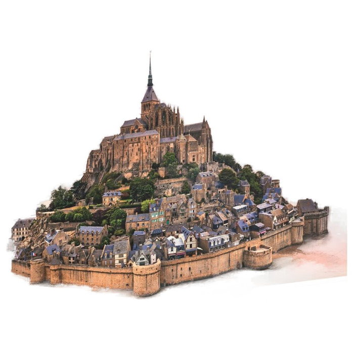 Clementoni Rompecabezas Compacto Mont Saint-Michel 1500 piezas