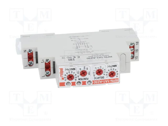 RELPOL RPN-1A1-A230 Relé de monitorización de corriente 230VAC