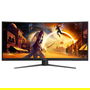 AOC CU34G4Z Monitor Gaming 34" Wide Quad HD, 1ms, Fast VA, Curvo 1500R, 240Hz, Negro/Rojo