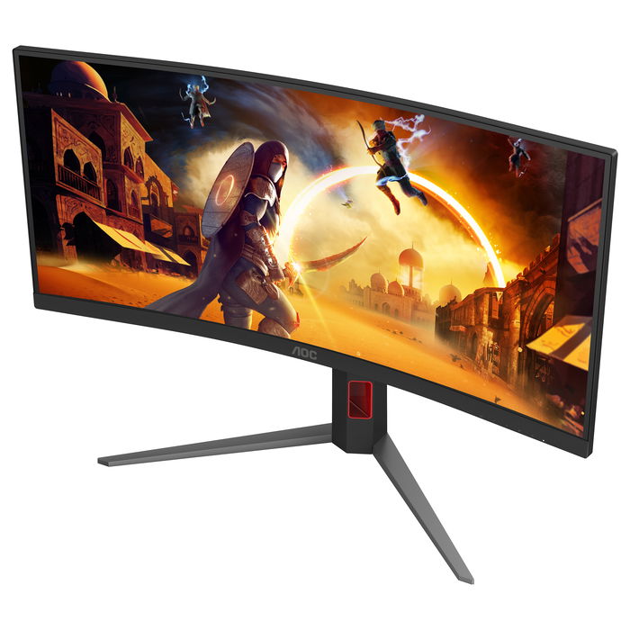 AOC CU34G4Z Monitor Gaming 34" Wide Quad HD, 1ms, Fast VA, Curvo 1500R, 240Hz, Negro/Rojo AOC CU34G4Z Monitor Gaming 34" Wide Quad HD, 1ms, Fast VA, Curvo 1500R, 240Hz, Negro/Rojo