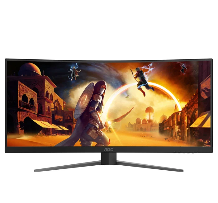 Monitor aoc g4 cu34g4z 34" 3440 x 1440 pixeles wide quad hd led negro, rojo Monitor aoc g4 cu34g4z 34" 3440 x 1440 pixeles wide quad hd led negro, rojo