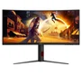 Monitor aoc g4 cu34g4z 34" 3440 x 1440 pixeles wide quad hd led negro, rojo