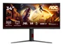Monitor aoc g4 cu34g4z 34" 3440 x 1440 pixeles wide quad hd led negro, rojo