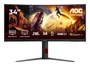 AOC CU34G4Z Monitor Gaming Curvo 34 pulgadas WQHD 240 Hz
