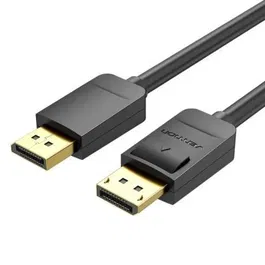 Vention HACBI Cable DisplayPort 1.2 Macho a Macho 3m Negro 4K@60Hz