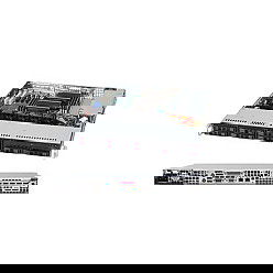 Super Micro Mini Servidor 1U con Bahía Interna Fija para 1 Unidad de 3.5 Pulgadas y Fuente de Alimentación de 200W, sin Sistema Operativo
