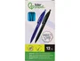 Liderpapel Bolígrafo InkPro 07 Retráctil Punta 1 mm Tinta Azul Cuerpo Soft Touch Azul Cielo con Clip