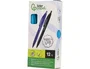 Liderpapel Bolígrafo InkPro 07 Retráctil Punta 1 mm Tinta Azul Cuerpo Soft Touch Azul Cielo con Clip
