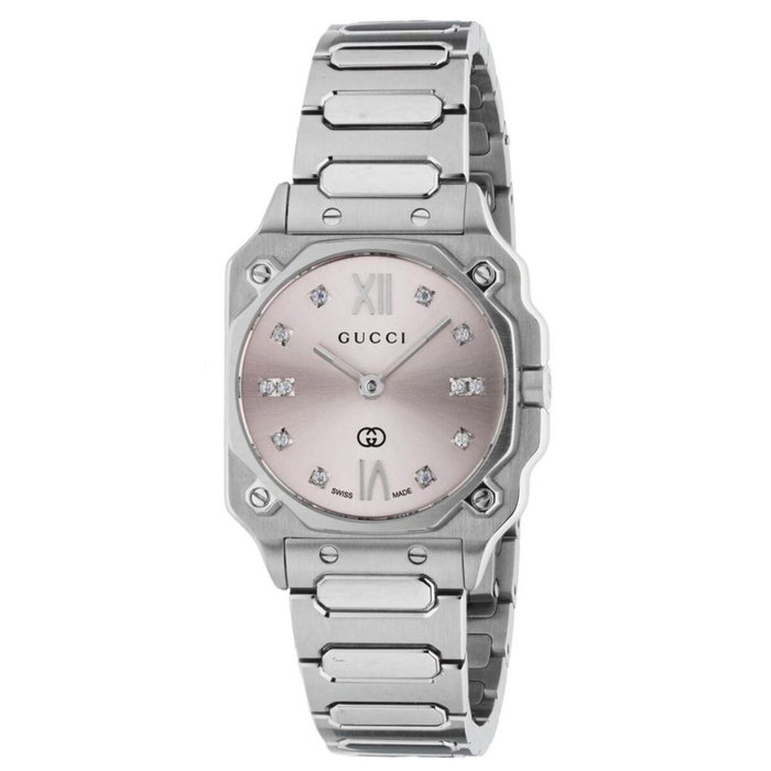 Reloj Mujer Gucci YA166501 Plateado Reloj Mujer Gucci YA166501 Plateado