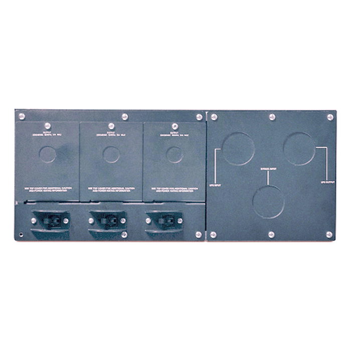 APC Bypass Switch Panel de Servicio, Interruptor de Derivación Montaje en Rack 4U, 230V, 100A, 20000 VA, Negro, SBP16KRMI4U