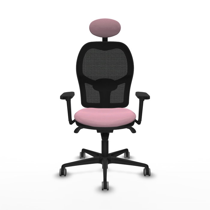 PIQUERAS Y CRESPO Silla de oficina Jorquera Rosa y Negro PIQUERAS Y CRESPO Silla de oficina Jorquera Rosa y Negro