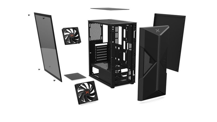 KRUX Astral Caja PC Torre Media RGB Cristal Templado USB 3.0 KRUX Astral Caja PC Torre Media RGB Cristal Templado USB 3.0