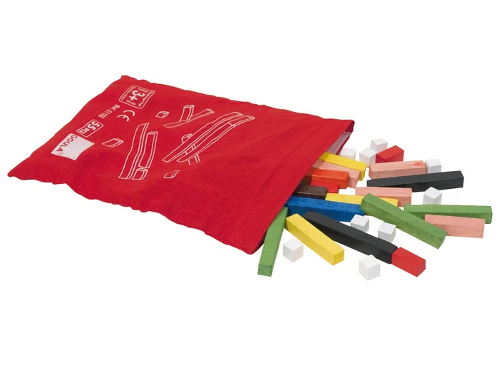 Goula Juego Didáctico Regletas en Bolsa 55 Piezas para Niños a Partir de 3 Años Goula Juego Didáctico Regletas en Bolsa 55 Piezas para Niños a Partir de 3 Años