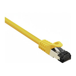 VALUE Cable de Red RJ45 Patch Cord Cat.8 Clase I, LSOH, Conductor Trenzado, Color Amarillo, Longitud 2 Metros