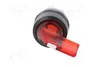 ABB Interruptor Rotativo M2S de 22mm Rojo