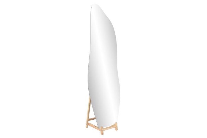 DKD Home Decor Espejo Vestidor Scandi Natural 10 x 150 x 50 cm