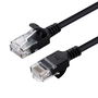 MicroConnect Cable de Red CAT6a U/UTP SLIM 2m Negro