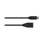 Alcasa 2811-OTG Cable USB 3.2 Gen 1 (5 Gbit/s) USB-C a USB-A OTG - 0.1m - Negro