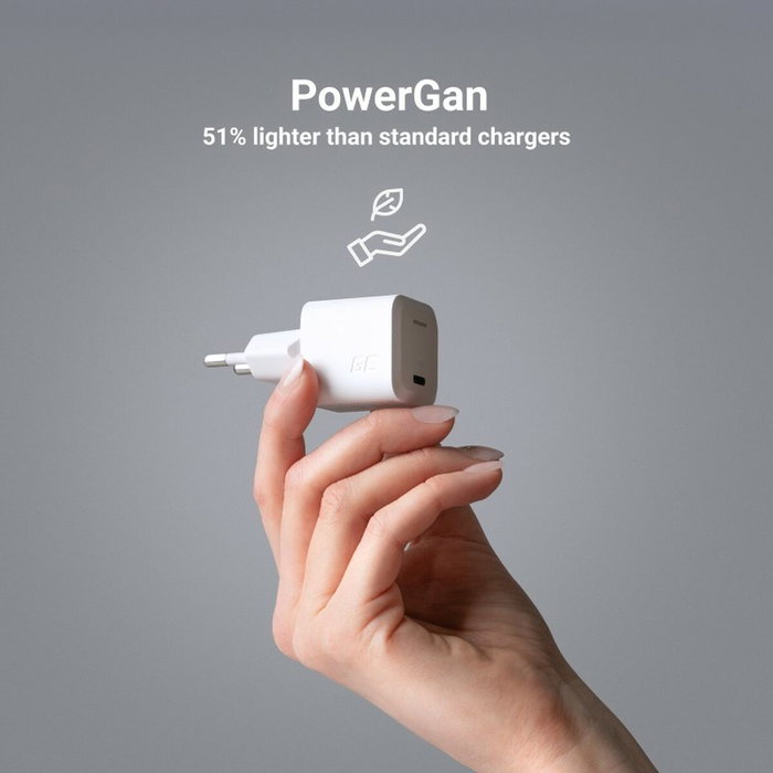 Green Cell Cargador USB-C Power Delivery 33W Blanco CHARGC06W