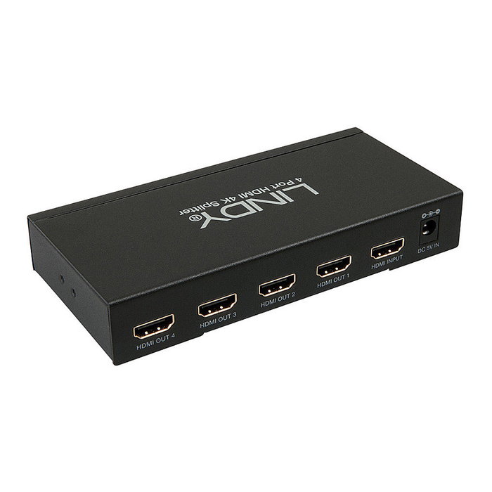 Lindy Splitter HDMI 4K 4 Puertos 3D 38159