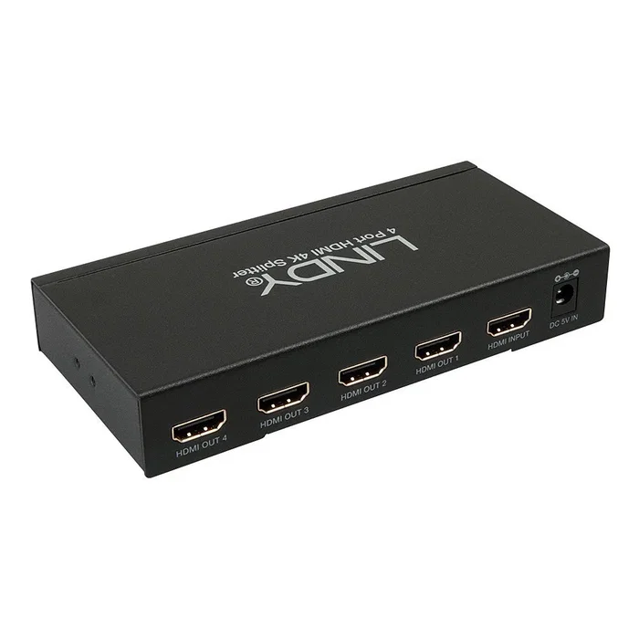 Lindy Splitter HDMI 4K 4 Port 3D 2160p30 Lindy Splitter HDMI 4K 4 Port 3D 2160p30