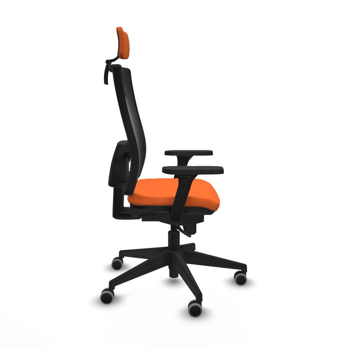 PIQUERAS Y CRESPO Silla de oficina Horna Naranja y Negro PIQUERAS Y CRESPO Silla de oficina Horna Naranja y Negro