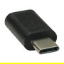 VALUE 12.99.3191 Adaptador USB C a Micro USB Macho/Hembra Negro