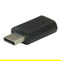 VALUE 12.99.3191 Adaptador USB C a Micro USB Macho/Hembra Negro