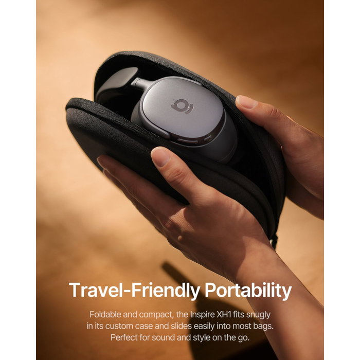 BASEUS Inspire XH1 Auriculares Inalámbricos con Cancelación de Ruido Negro Cósmico BASEUS Inspire XH1 Auriculares Inalámbricos con Cancelación de Ruido Negro Cósmico