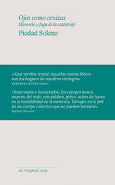 Ojos como cenizas, Piedad Solans - Temporal Casa Editora