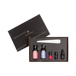 ALQVIMIA Caja Experiencia Him-Her Aceite Corporal Lavanda Bust Sensuality Man Espiritualidad Tiras Olfativas