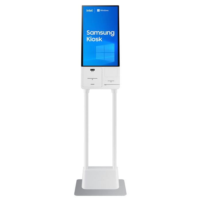 Samsung KM24C-W Pantalla LED de 24" para Kiosco Blanco, Windows 10 IoT Enterprise