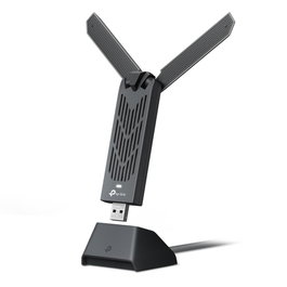 TP-Link Archer TBE400UH Adaptador Wi-Fi 7 Tribanda BE6500 Gris
