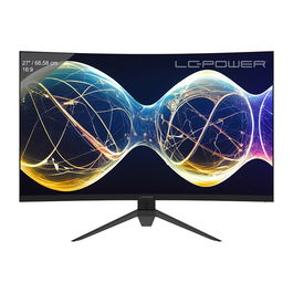 LC-Power Monitor LC-M27-FHD-165-C-V3 27" FHD 1920x1080 VA 165Hz Curvo 1500R HDMI DP Antirreflectante Negro