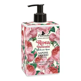 Florinda Rosa Delicata Jabón Líquido Limpieza y Suavizado 500 ml