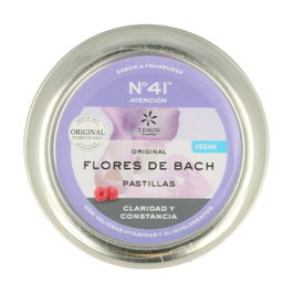 Lemon Pharma Pastillas Flores de Bach Concentración Atención Nº41 50g